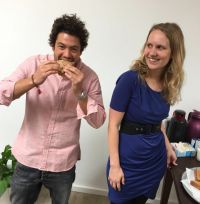 Sol Wortelboer bij feestelijke open dag Corpus Mentis #WZW2016  - Fysiotherapie Leiden